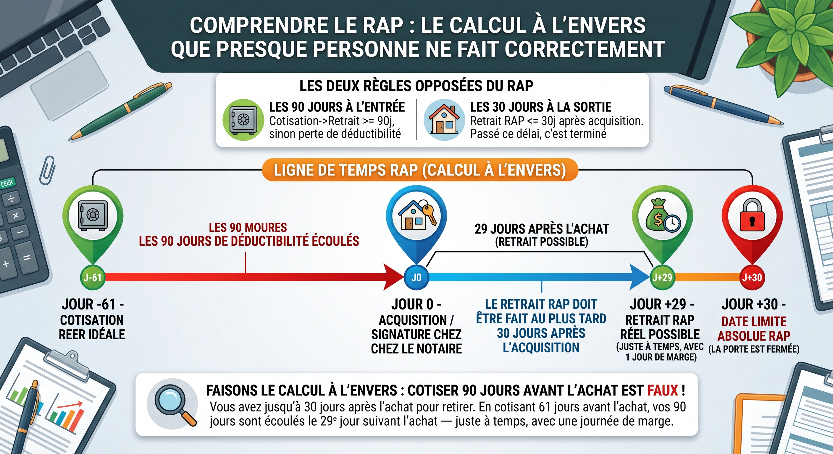 Stratégie n° 1 : la règle des 61 jours